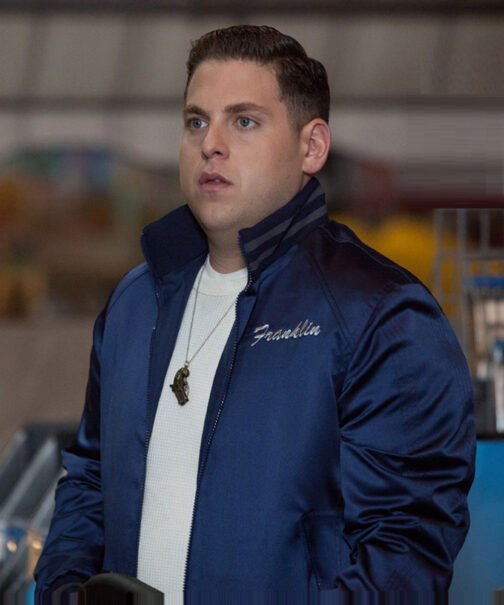 The Watch Blue Bomber Jacket - Image 4