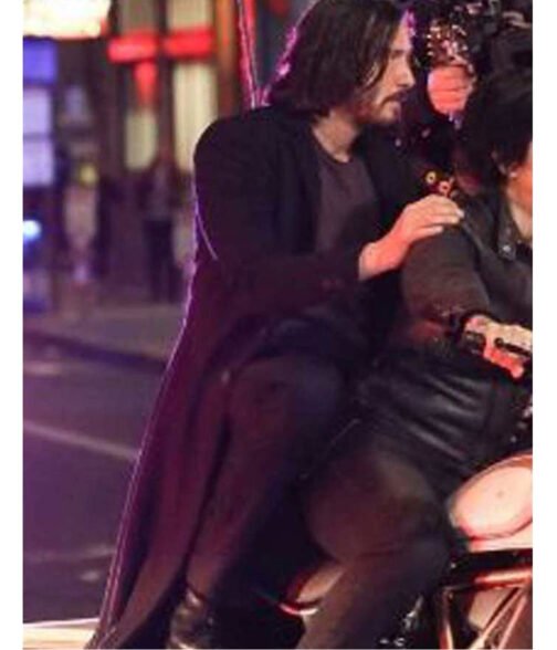 Keanu Reeves The Matrix 4 Coat - Image 8
