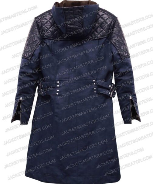 Nero Devil May Cry 5 Denim Coat with Hood - Image 2