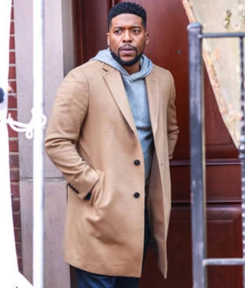 Jocko Sims New Amsterdam Brown Wool Coat - Image 3