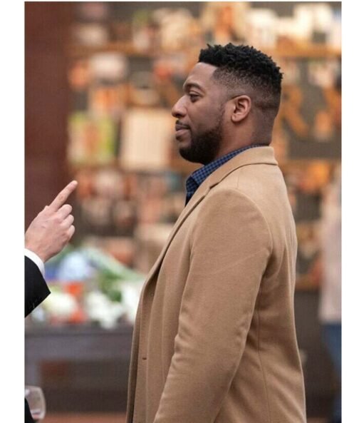Jocko Sims New Amsterdam Brown Wool Coat - Image 5