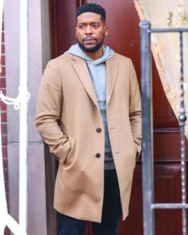 Jocko Sims New Amsterdam Brown Wool Coat