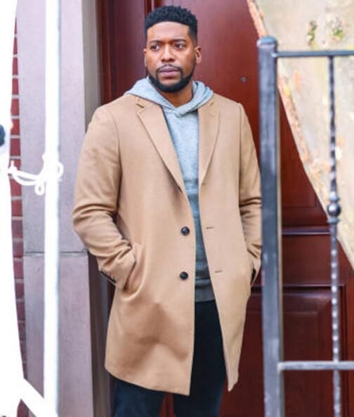Jocko Sims New Amsterdam Brown Wool Coat - Image 2