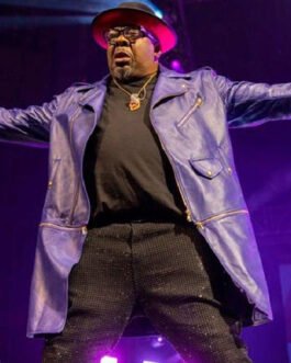 New Edition Legacy Tour Purple Leather Coat