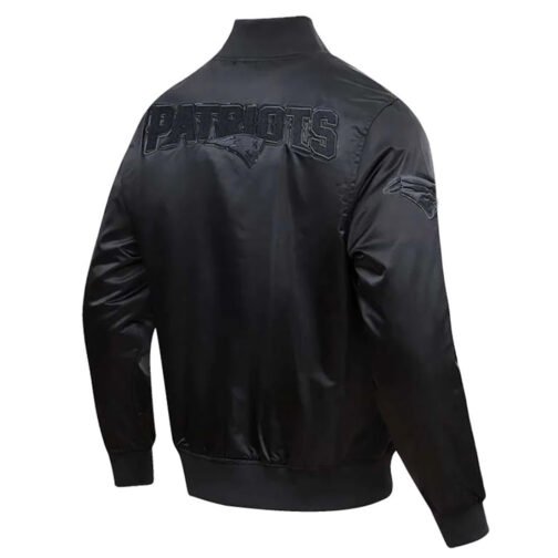 New England Patriots Black Triple Jacket - Image 2