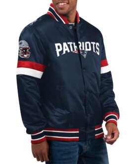 Home Game New England Patriots Navy Jacket