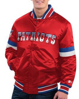 Home Game New England Patriots Red Jacket