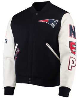 Varsity New England Patriots Logo Jacket