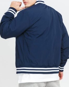 New England Patriots Bomber Blue Jacket