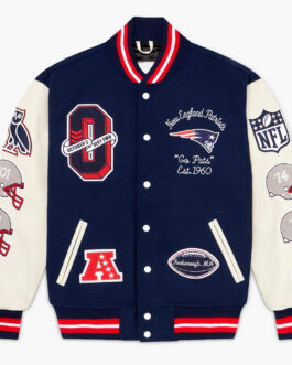 OVO New England Patriots Varsity Jacket
