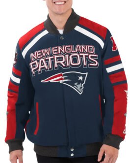 Power Forward Racing New England Patriots Jacket