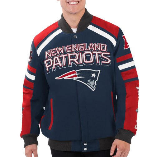 Power Forward Racing New England Patriots Jacket