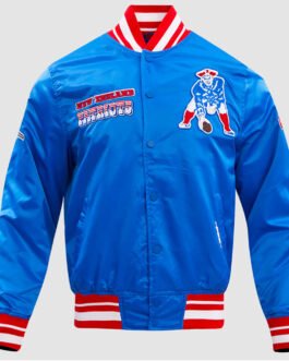 New England Patriots Retro Classic Rib Jacket