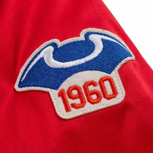 New England Patriots Red Satin Windbreaker - Image 4