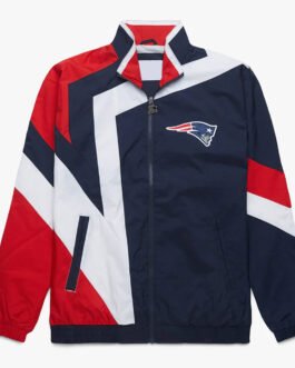New England Patriots Star Windbreaker Jacket