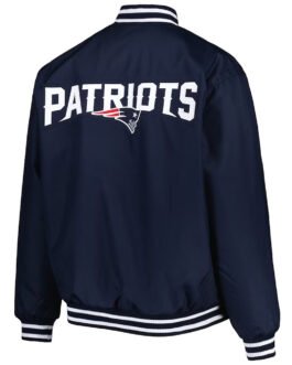 Navy New England Poly Twill Jacket