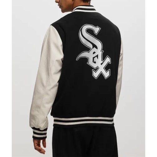 Chicago White Sox New Era Varsity Jacket - Image 2