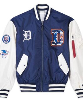 Detroit Tigers New Era Bomber Jacket