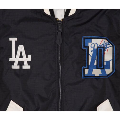 Los Angeles Dodgers New Era Bomber Jacket - Image 4