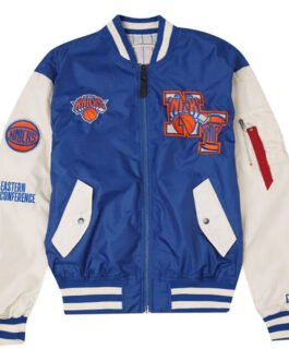 New York Knicks New Era Bomber Jacket