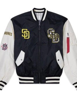 San Diego Padres New Era Bomber Jacket