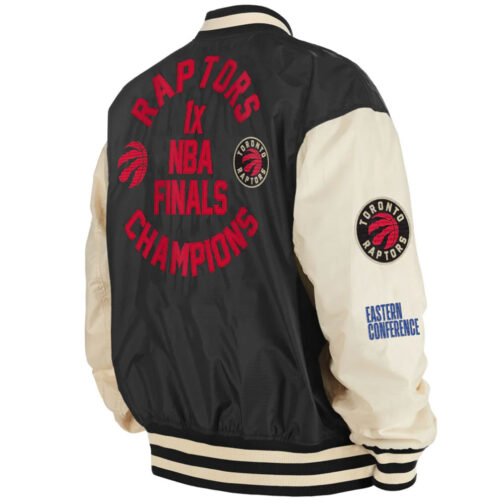 Toronto Raptors New Era Bomber Jacket - Image 5