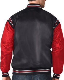 New Jersey Devils 2024 Global Series Varsity Satin Jacket