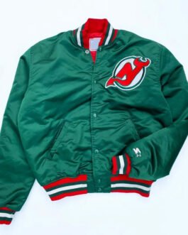 New Jersey Devils 90’s Green Jacket