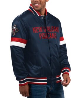 New Orleans Pelicans Home Game Navy Jacket