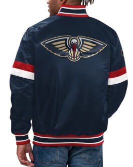 New Orleans Pelicans Home Game Navy Jacket