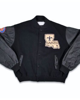 80’s New Orleans Saints Varsity Jacket