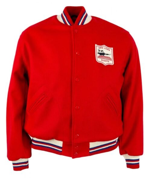 Varsity NY Giants 1961 Red Wool Jacket