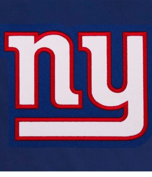 Varsity New York Giants Wool Royal Blue Jacket - Image 3