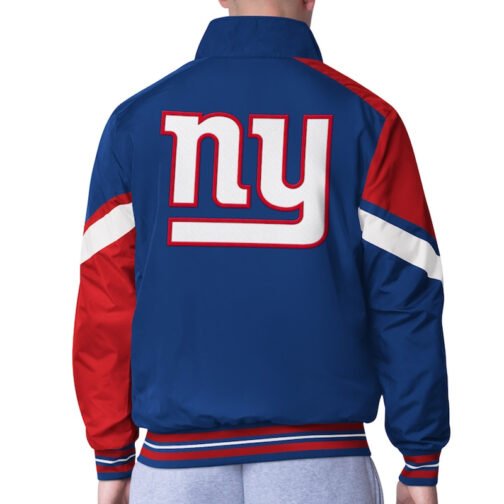 NY Giants Strong Arm Royal Full-Zip Jacket - Image 2