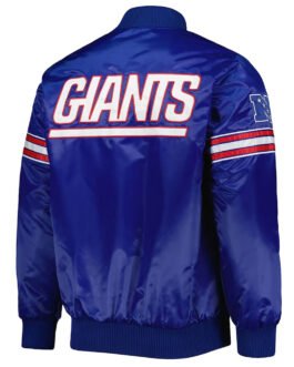 NY Giants The Pick and Roll Royal Jacket