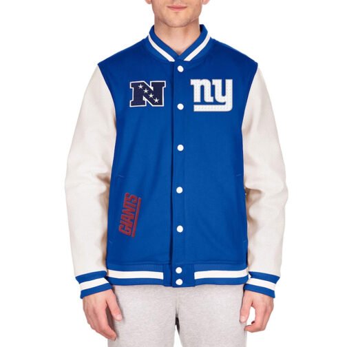 New York Giants Third Down Varsity Jacket - Image 3