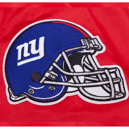New York Giants Wordmark Satin Jacket - Image 14