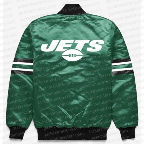 NY Jets Button Down Green Jacket - Image 2