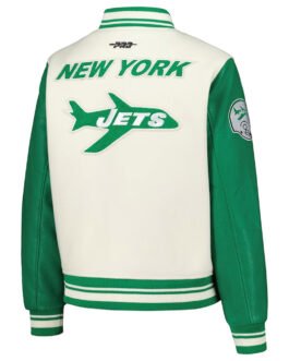 NY Jets Retro Classic Varsity Jacket