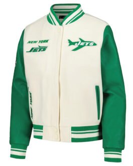 NY Jets Retro Classic Varsity Jacket