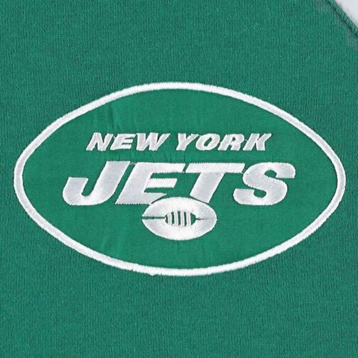 NY Jets Green Varsity Hooded Jacket - Image 4
