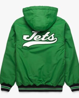 New York Jets Green Hooded Jacket