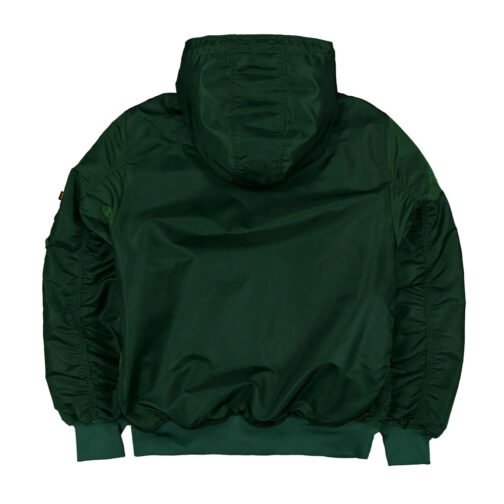 NY Jets Historic L-2B Hooded Bomber Jacket - Image 2