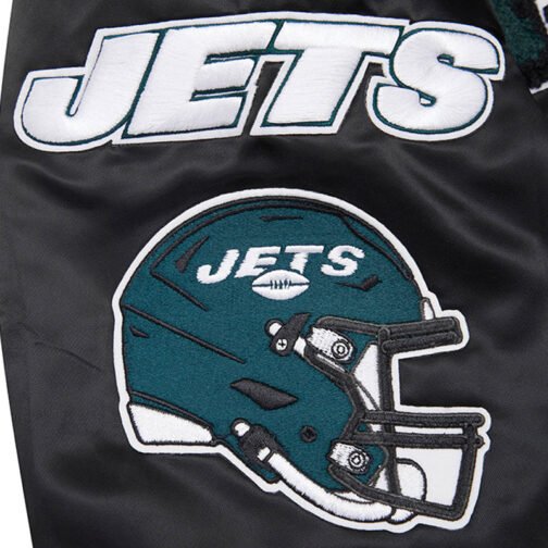 New York Jets Mashup Classic Rib Satin Jacket - Image 5