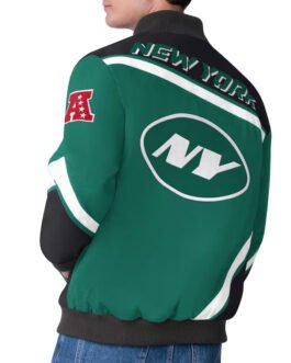 NY Jets Maximum Racing Green Jacket