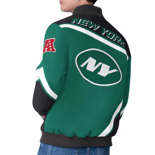 NY Jets Maximum Racing Green Jacket - Image 2