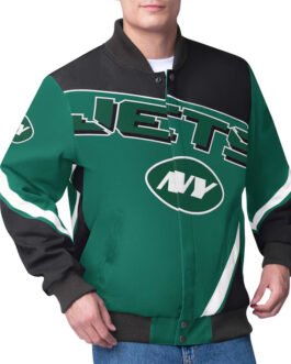 NY Jets Maximum Racing Green Jacket