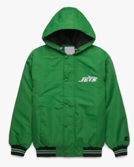 New York Jets Green Hooded Jacket