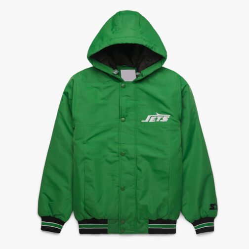 New York Jets Green Hooded Jacket