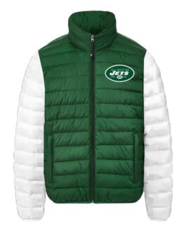 New York Jets Full-Zip Puffer Jacket
